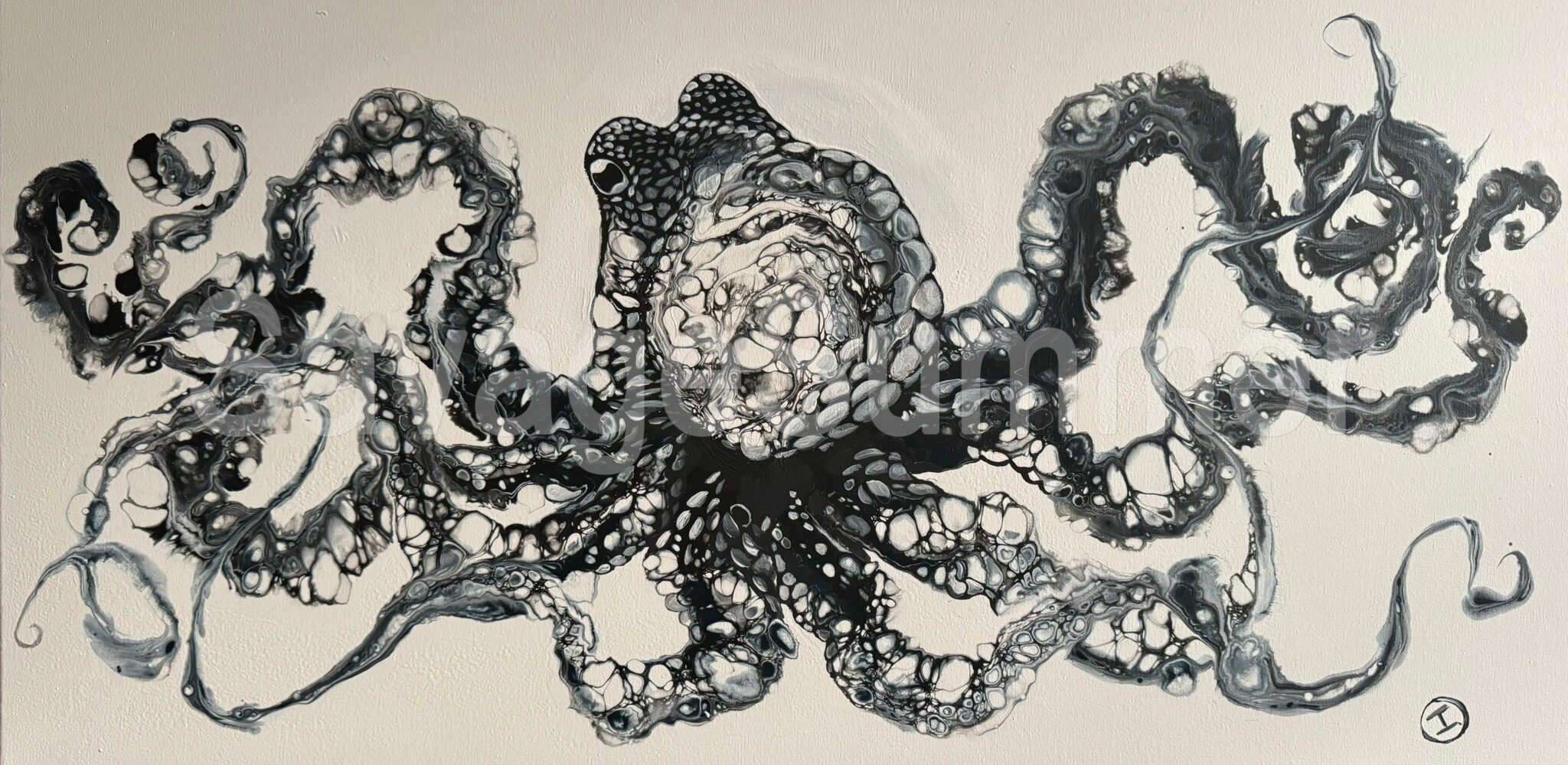 Acrylpainting 40 x 80 cm